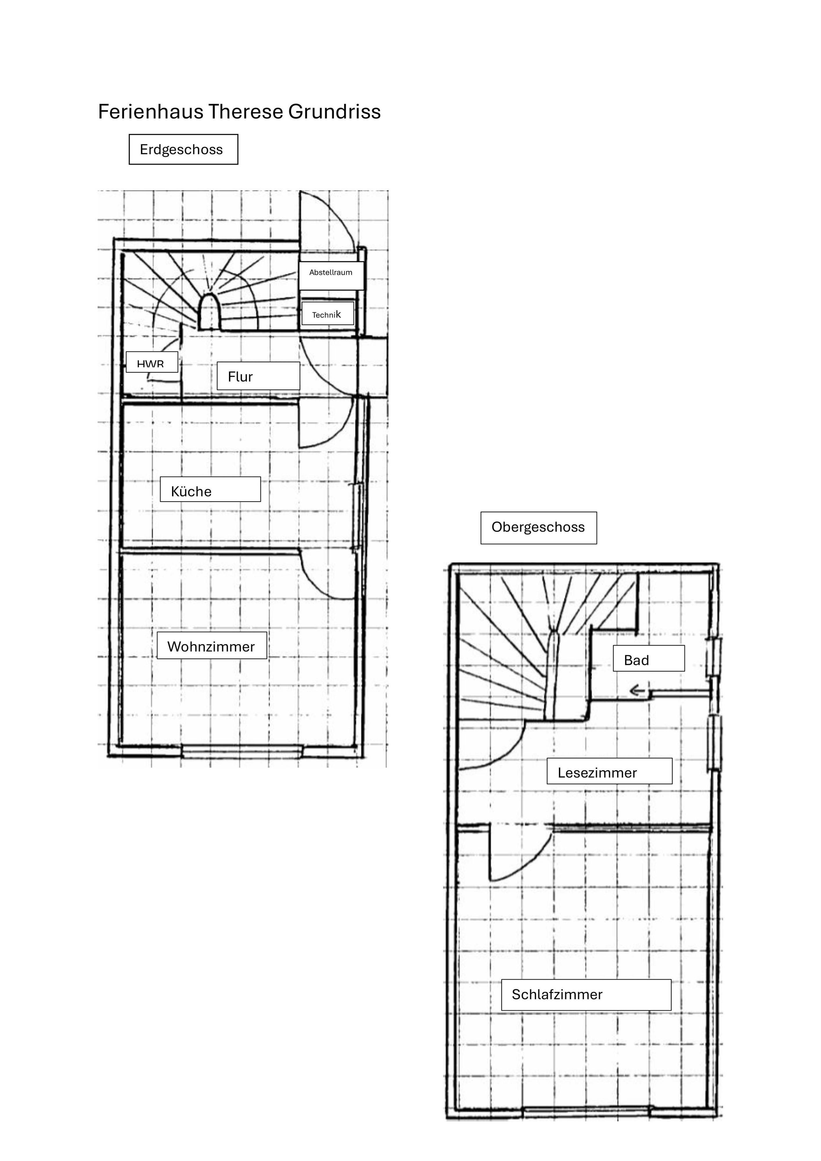 Foto: Grundriss Ferienhaus Therese