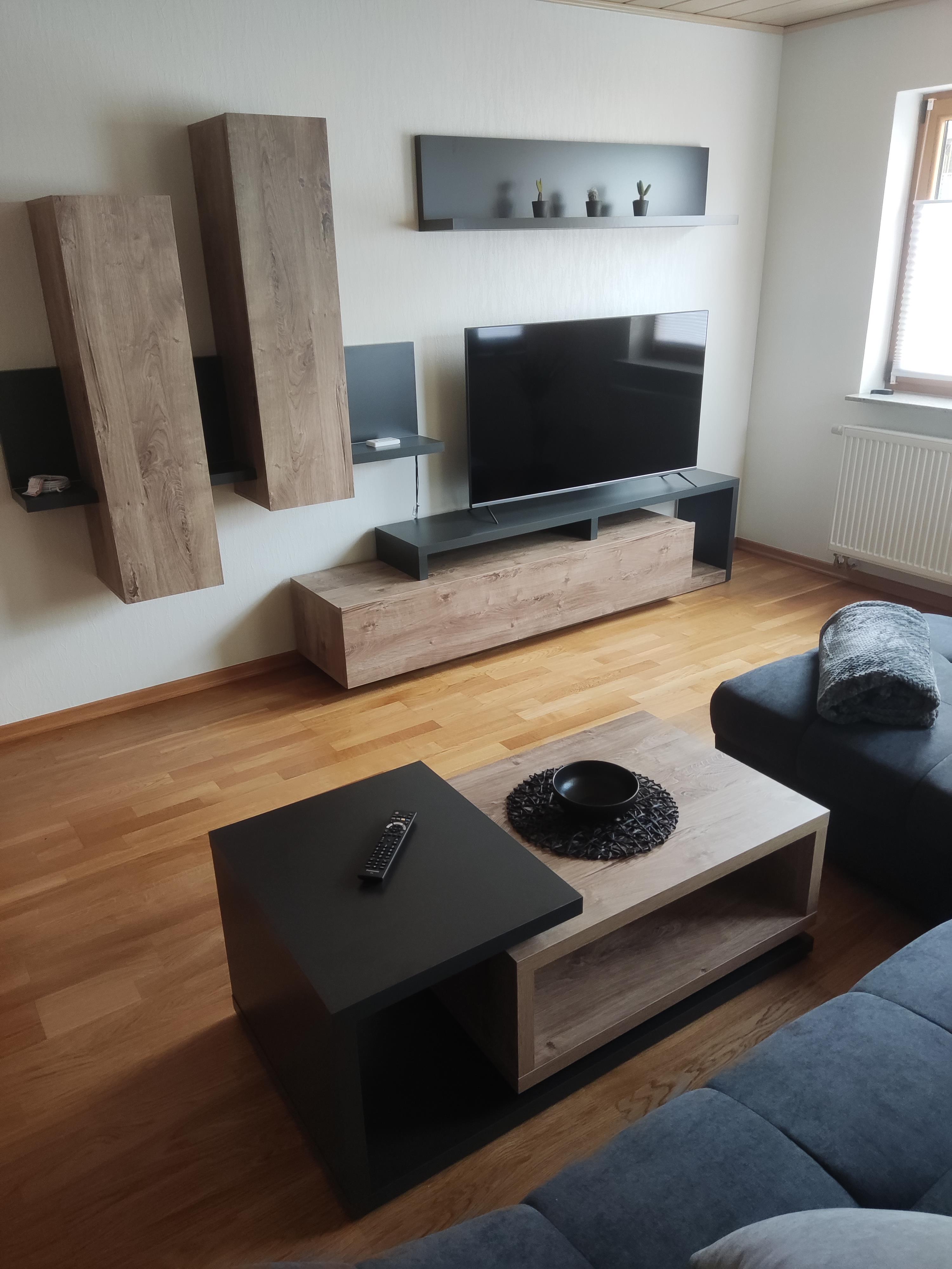 Foto: Wohnwand im Wohnzimmer