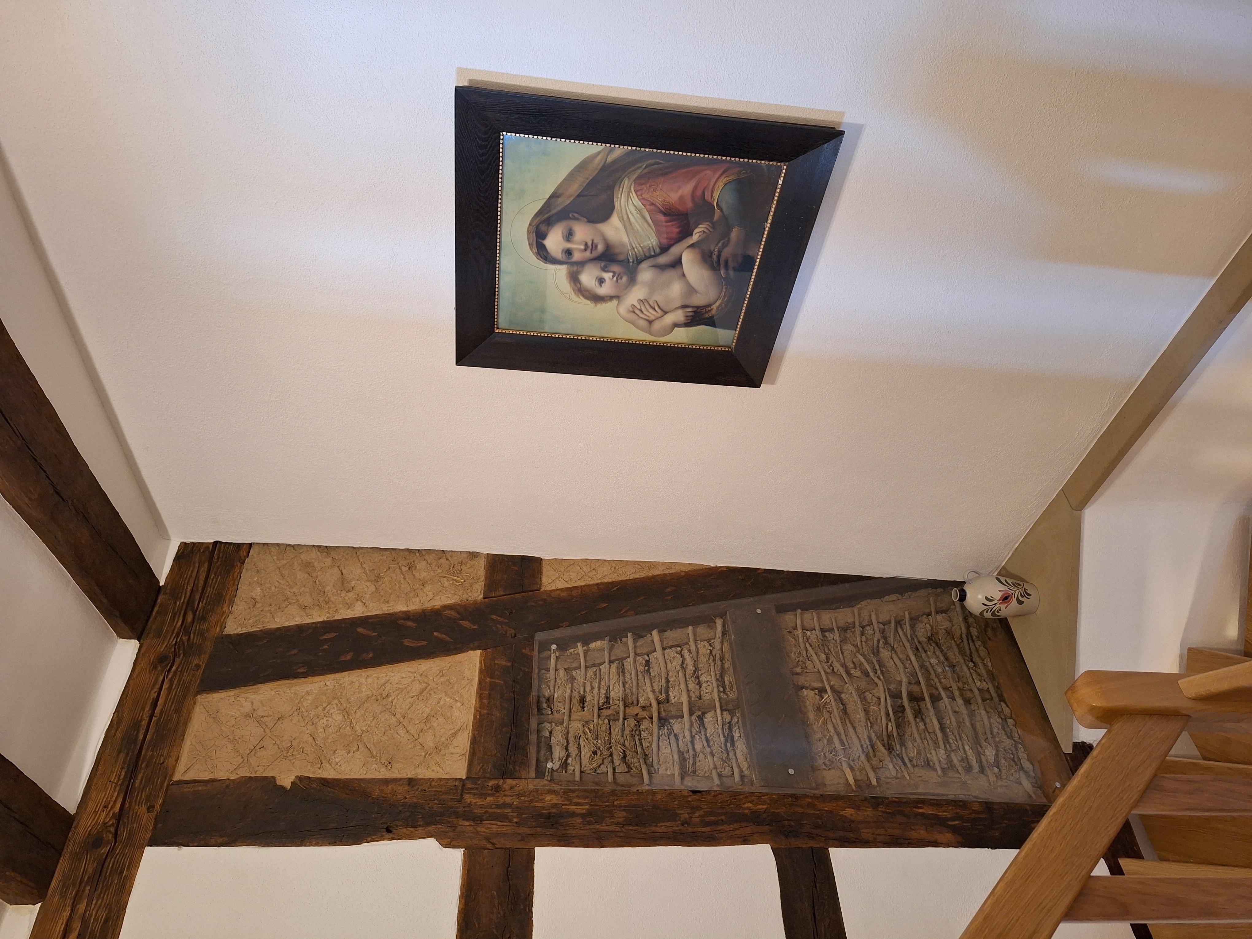 Foto: freigelegtes Fachwerk