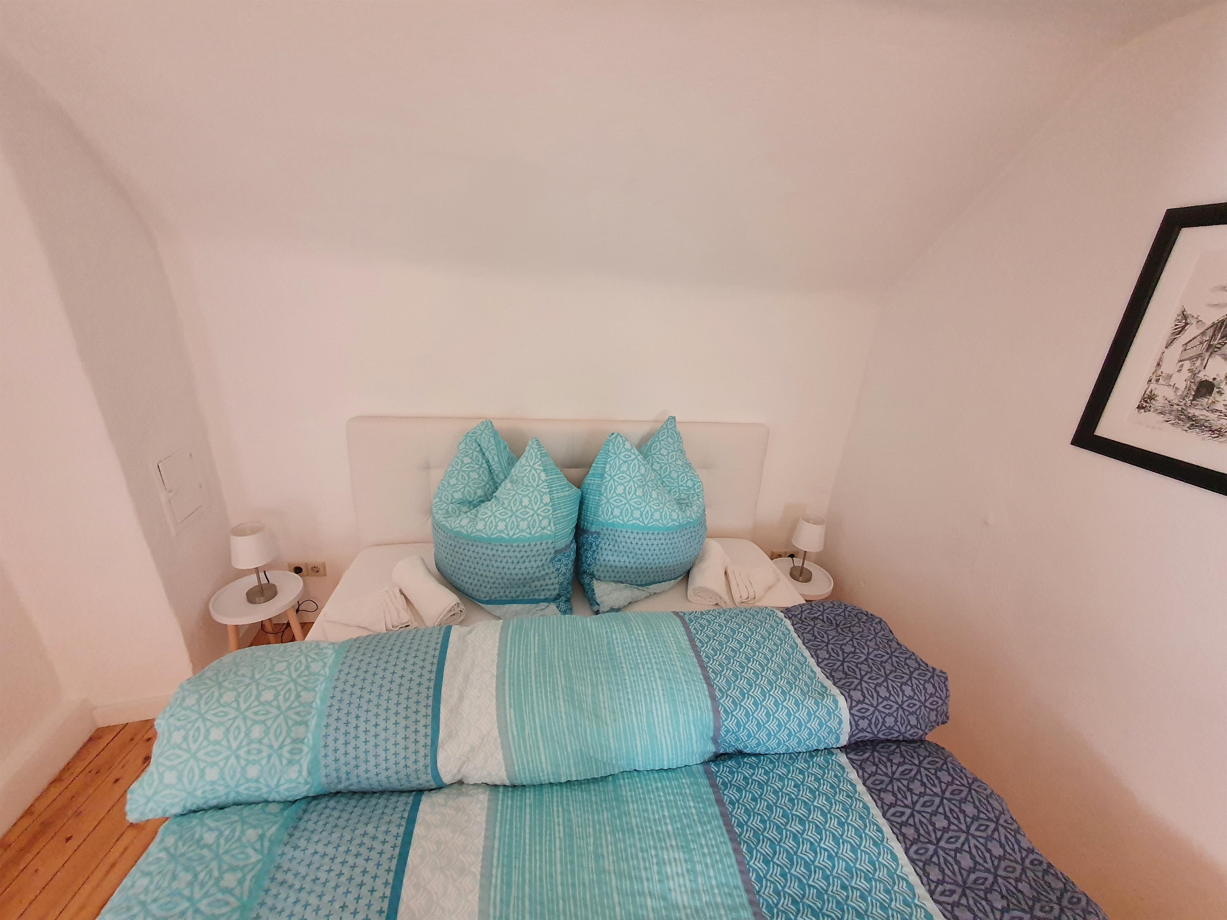 Foto: Fewo Obergeschoss_Doppelschlafzimmer