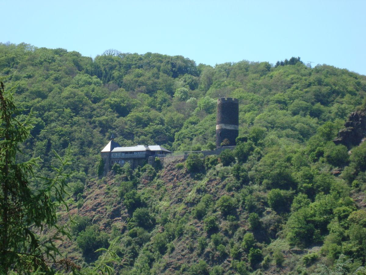 Foto: Blick auf Burg Bischofstein