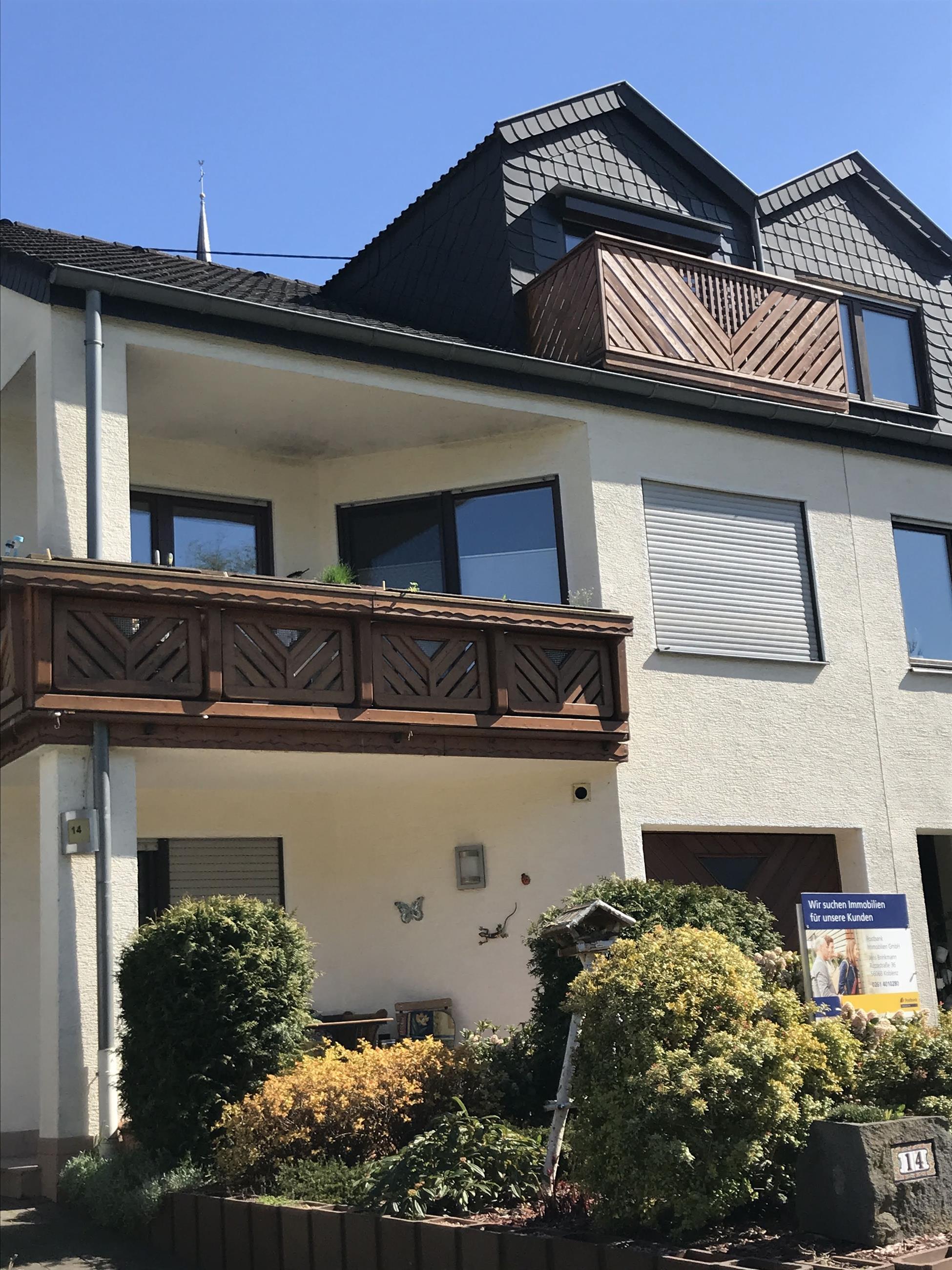 Foto: Blick auf die Ferien Wohnung  im Dachgeschoss