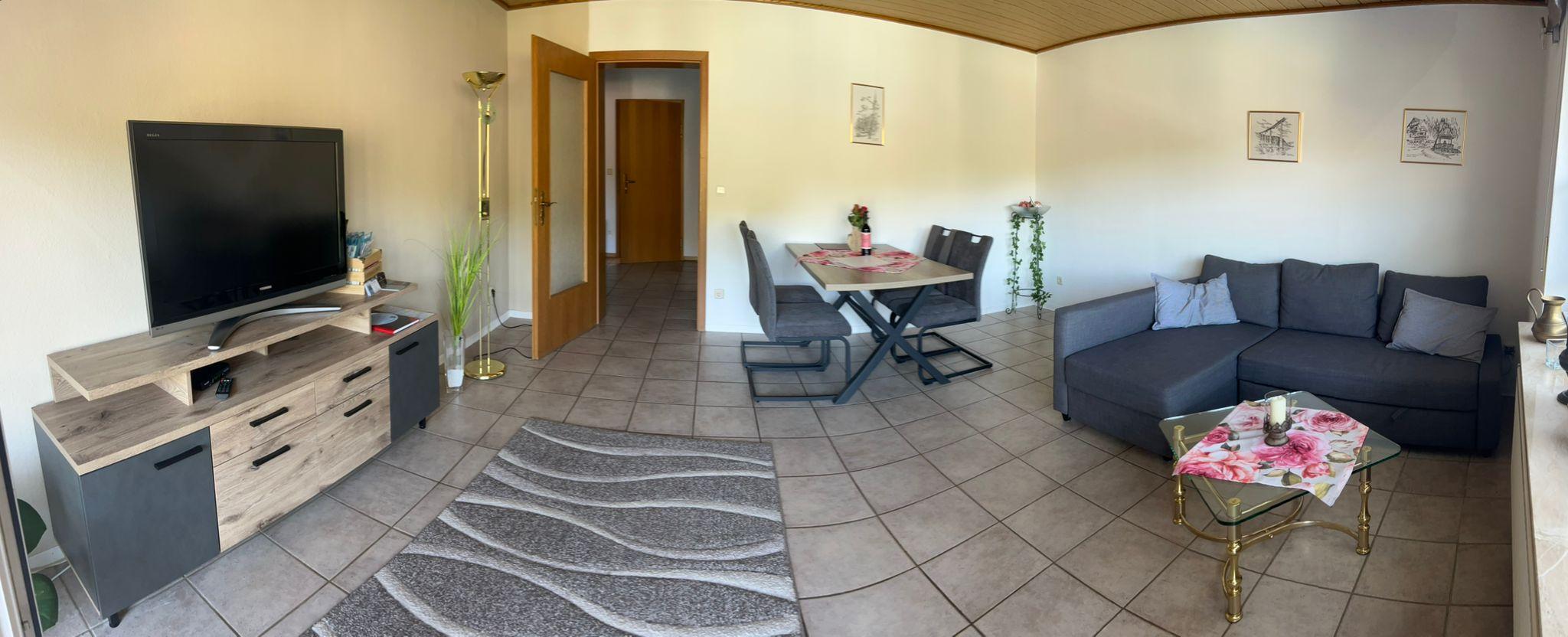 Foto: Wohnzimmer Panoramaaufnahme