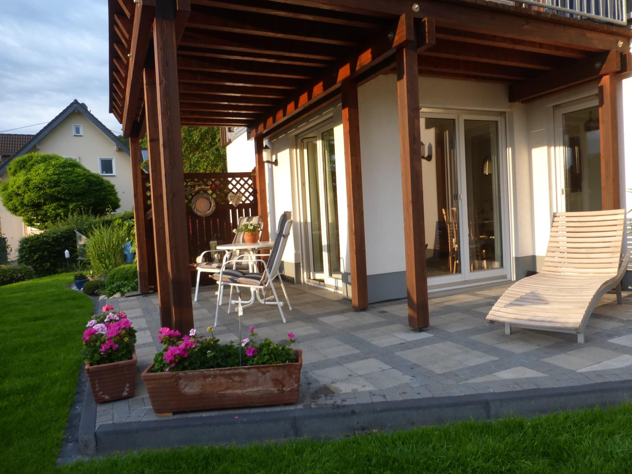 Foto: Terrasse zum Verweilen