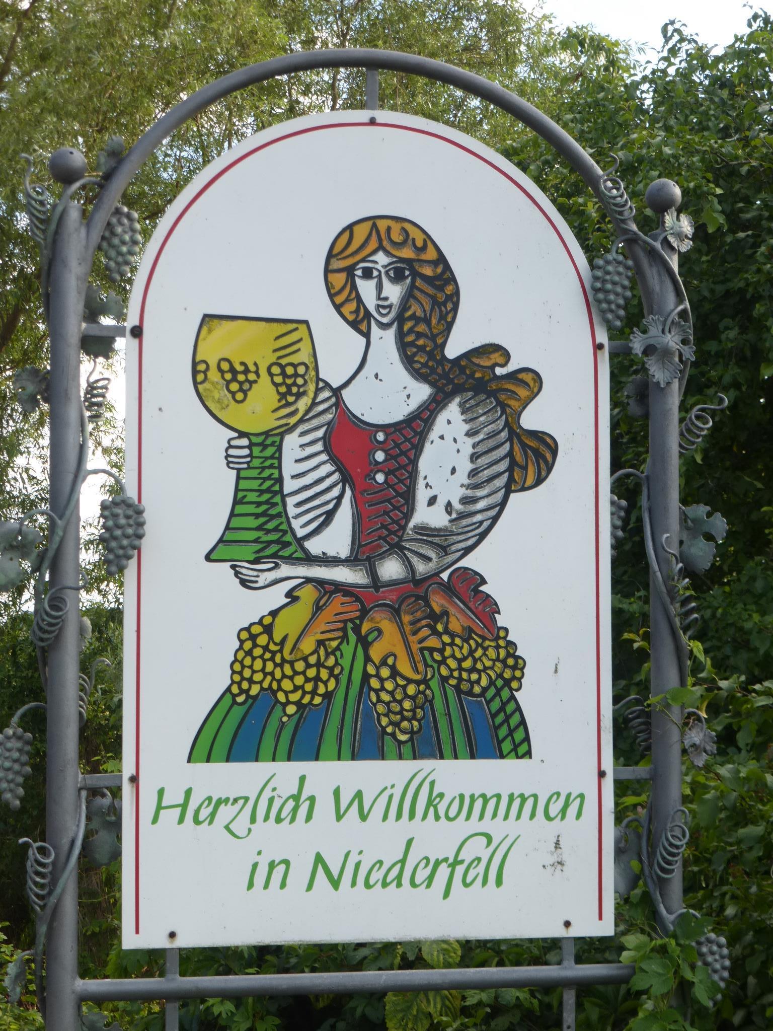 Foto: Willkommen in Niederfell
