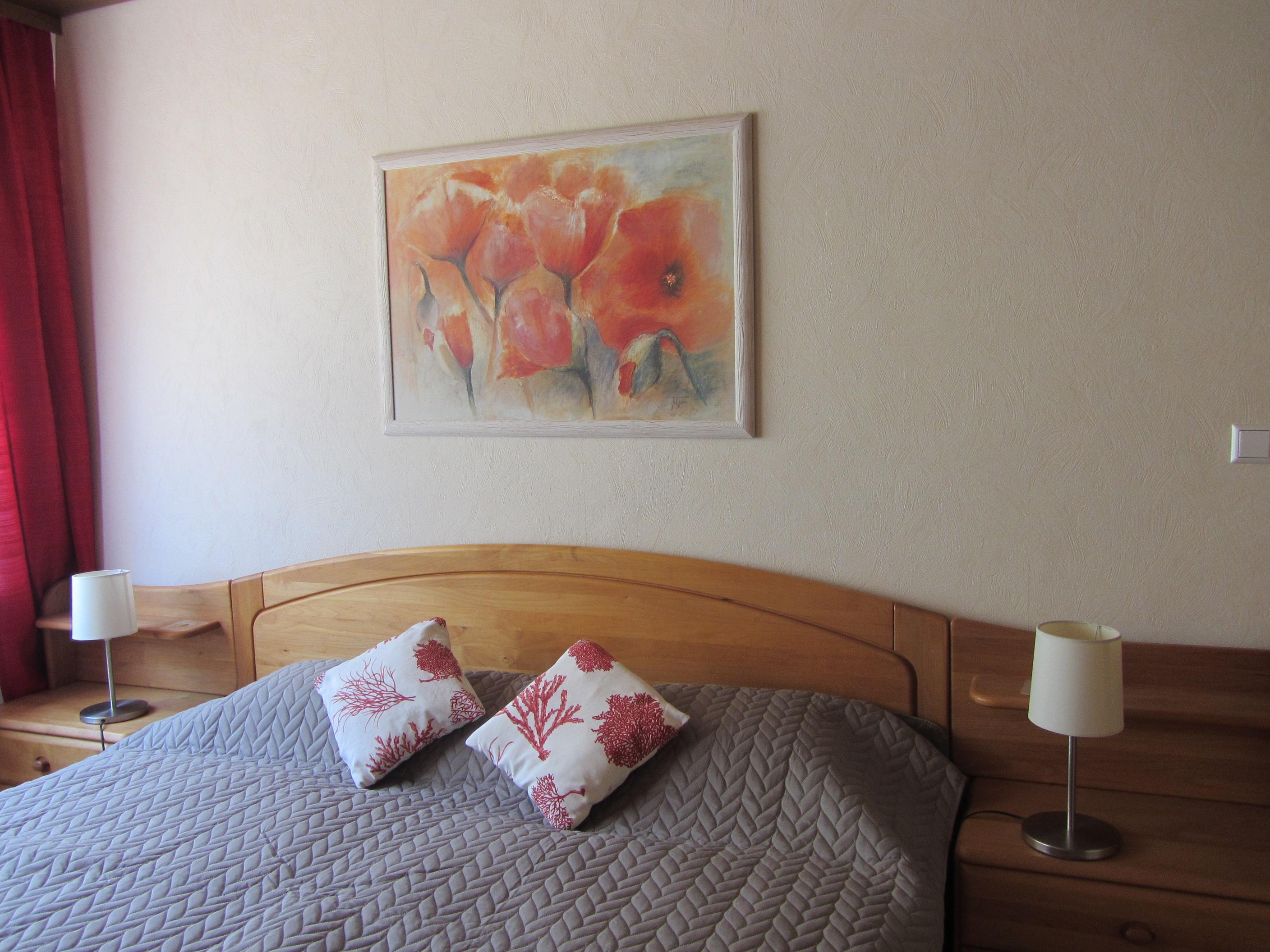 Foto: Doppelbett.